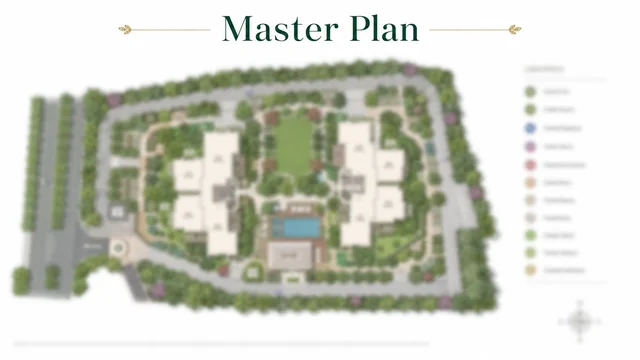 Arvind Sarjapur Road master plan - single 2B+G+18 tower with 85% open landscape